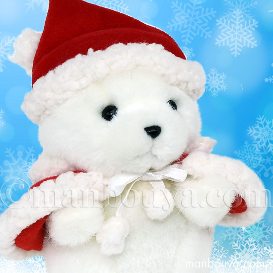 クリスマス シロクマ ぬいぐるみ たけのこ TAKENOKO 森のなかま