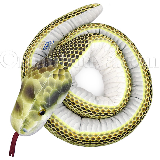 ヘビ 蛇 ぬいぐるみ リアル 大きい アオダイショウ Take off