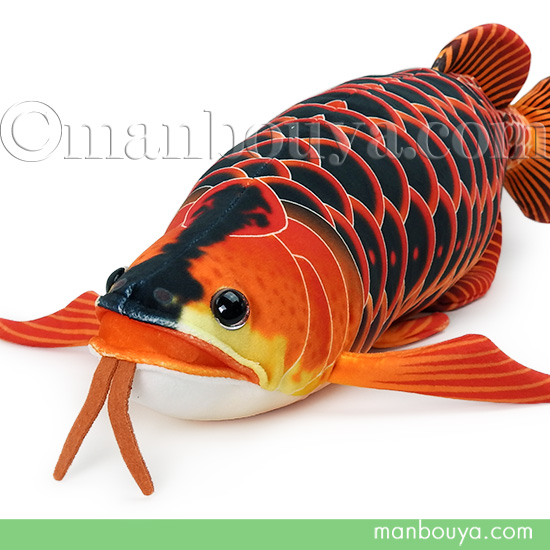 木製 鮮やかな魚の彫刻 アジア·アロワナ - メルカリ