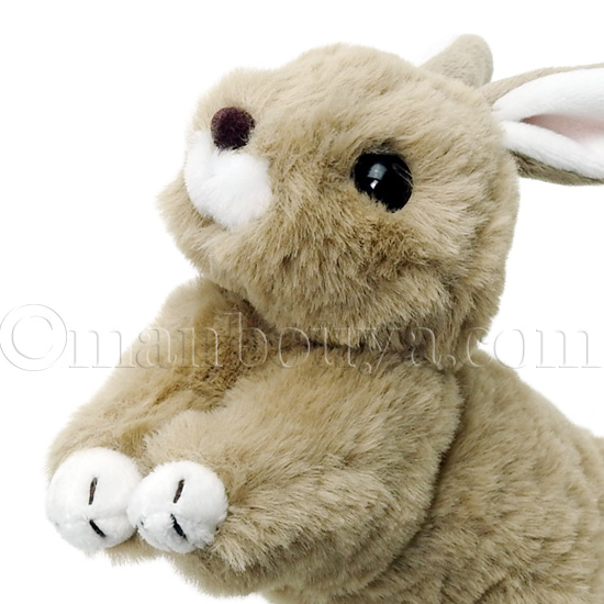 うさぎ ぬいぐるみ ふわふわ 長い耳 テイクオフ マロン レッキス