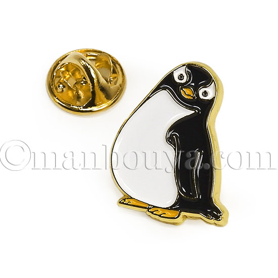 【コレクション放出】 FKJ ピンバッジ 2個セット 単品売りも可 ペンギン グッズ 水族館 ピンバッジ アクセサリー ピンバッヂ