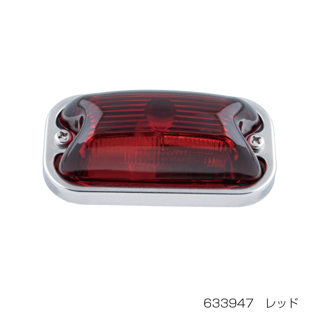 ジェットイノウエ　角マーカーランプ　緑　10個　新品　デコトラ ジェットイノウエ 角型マーカーランプ 前方開閉式 ガラスレンズ