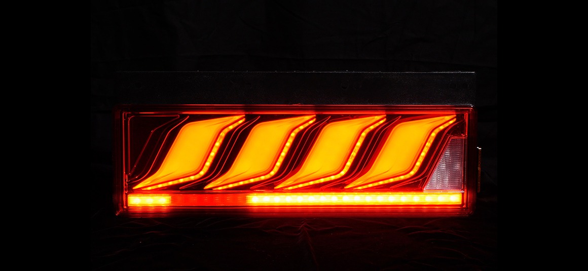 花魁JAPAN トラック テールランプ 花魁COMBO炎 （コンボ「ほむら