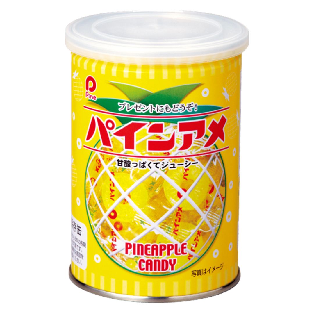 パイン パインアメ缶 90g 長期保存 賞味期限5年
