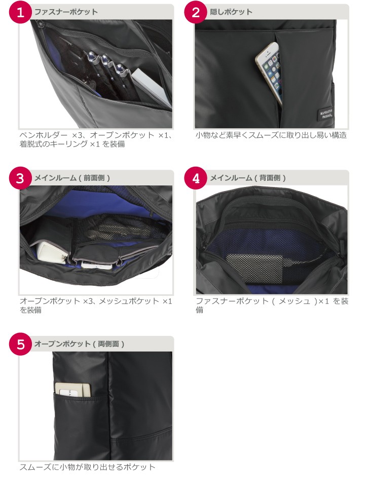 新品未使用　MANHATTAN PASSAGE ビジネスバッグ 22L 2way MANHATTAN PASSAGE（マンハッタンパッセージ） メーカー直営 3202