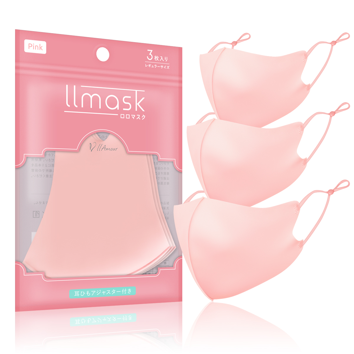 ロロマスク 冷感 洗えるマスク 夏用 接触冷感 フィルター付 大人 子供