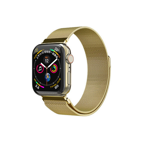 在庫一掃】 apple watch ゴールド44mm 純正ミラネーゼループ 金属 