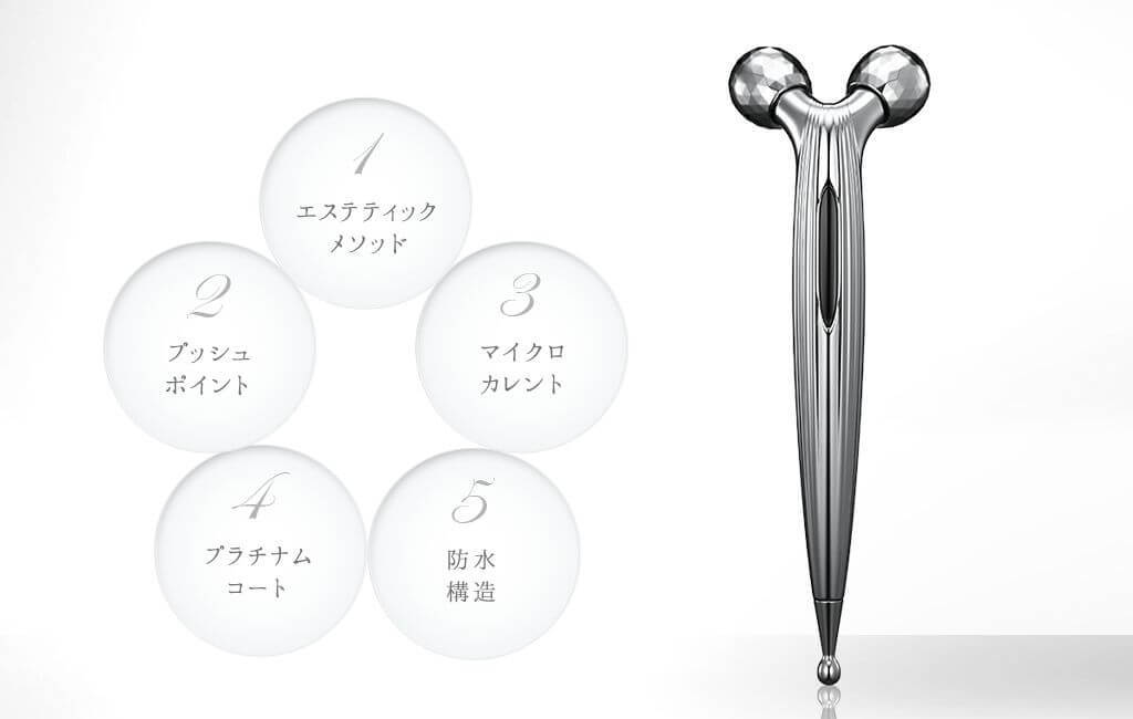 MTG リファ エスカラットレイ RFSR2150B ReFa CARAT プラチナ電子