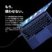 HELEC USB充電ケーブル 100w iphone タイプC データ転送 シリコン しなやかで丈夫 スマホ Type-C Power Delivery 急速充電 PC コントローラー充電 関連画像5