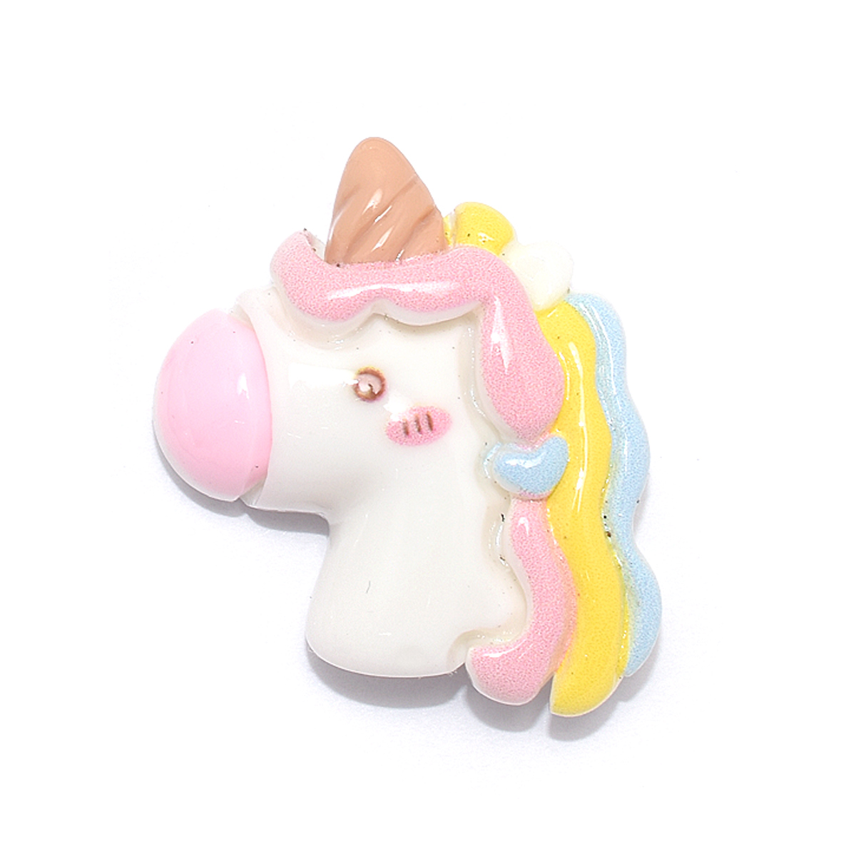 ゆるかわパステルユニコーンのデコパーツ　4個 |  | 01