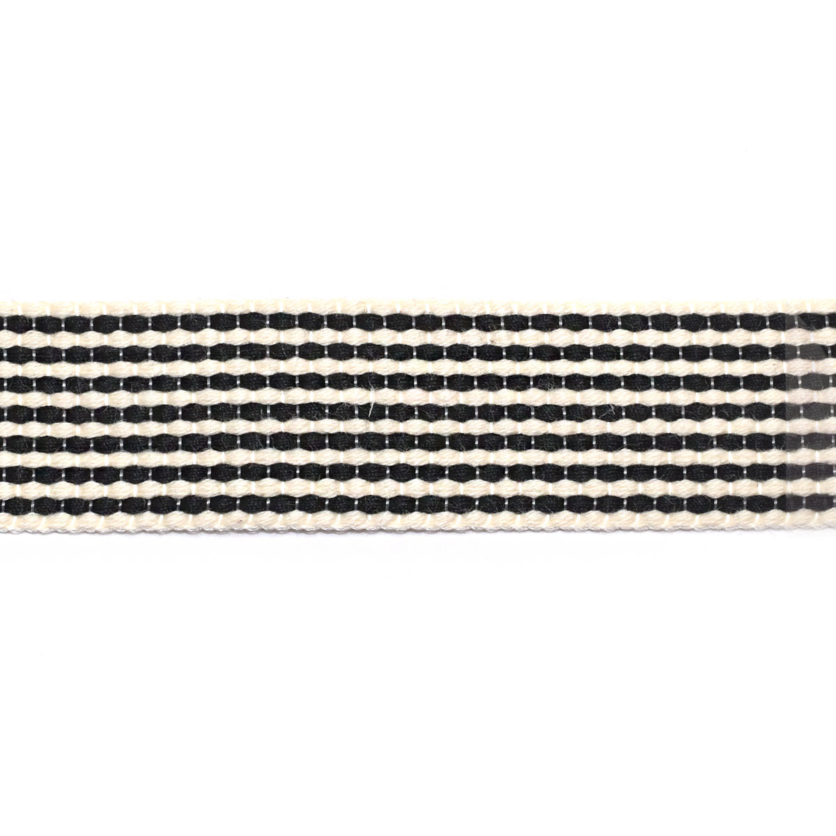 ポリエステルコットンのストライプリボン　幅25mm　1m単位　切り売り |  | 01