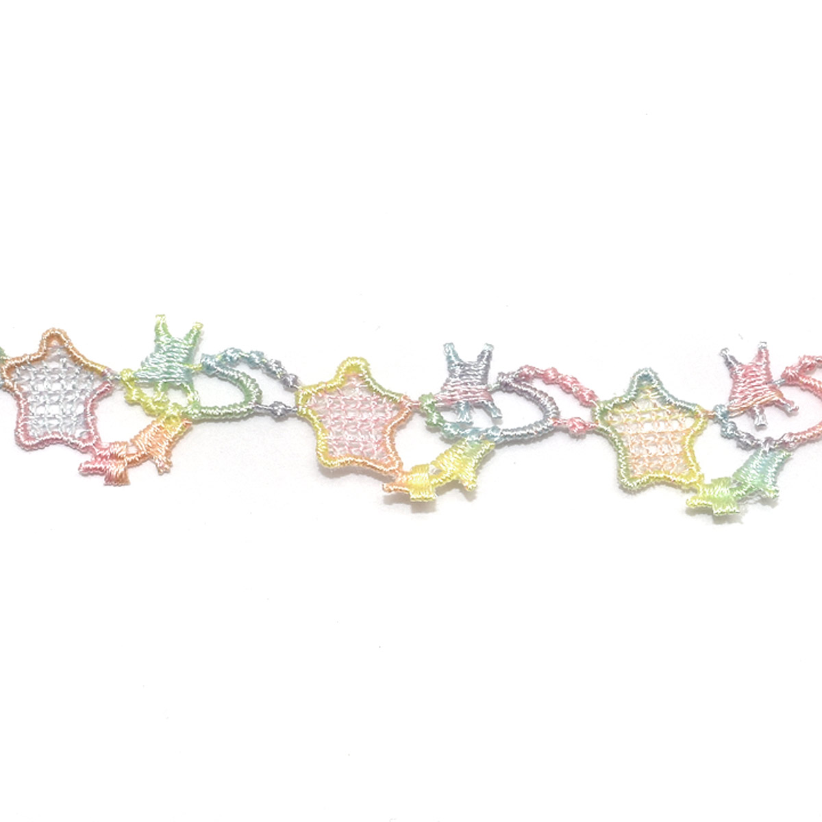 ゆめかわパステルグラデのレースリボン 幅20mm 1m単位 切り売り