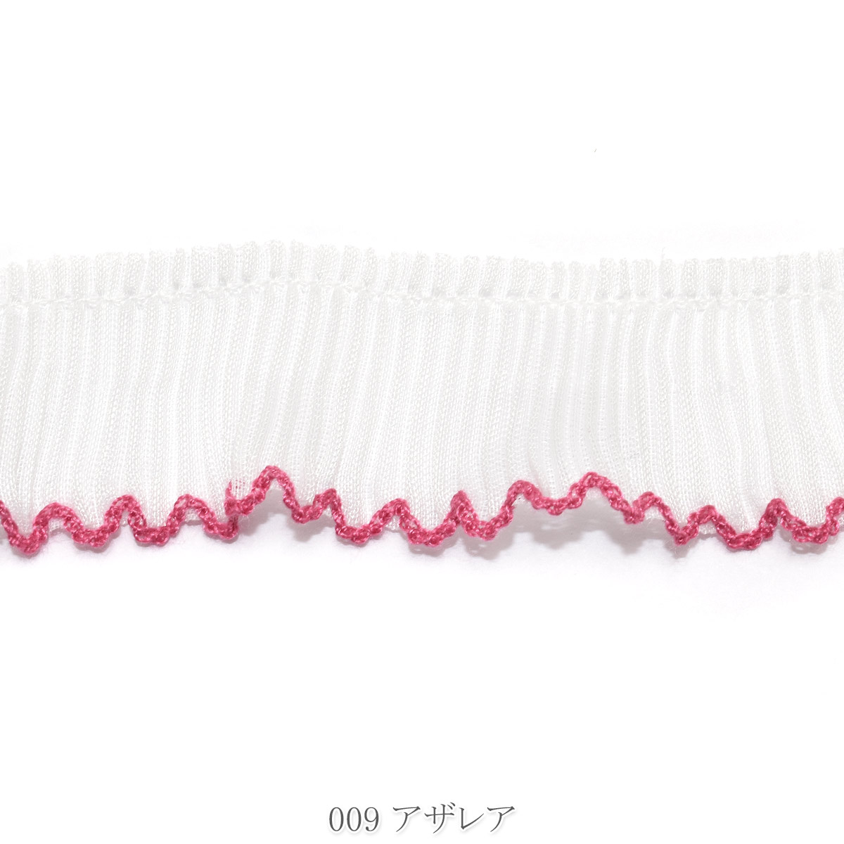 パステルシフォンプリーツリボン 幅30mm 1m単位 切り売り : まんま