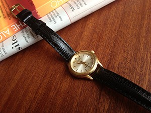 時計ベルトをモレラートのボルテラに交換したGrand Seiko