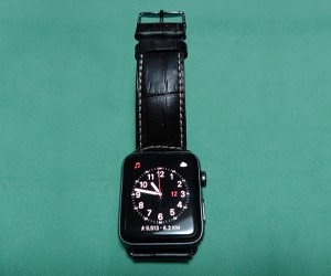 時計ベルトをGUTTUSOに交換したアップルアップルウォッチApple Watch