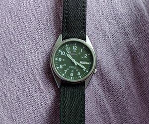 時計ベルトをCORDURA/2(コーデュラ・ツー)に交換したセイコー ミリタリー