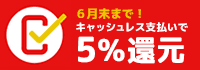 キャッシュレス5%還元