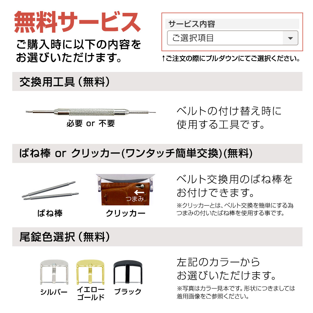 CASSIS 時計ベルト カーフ（牛革）型押し 日常生活防水 カシス