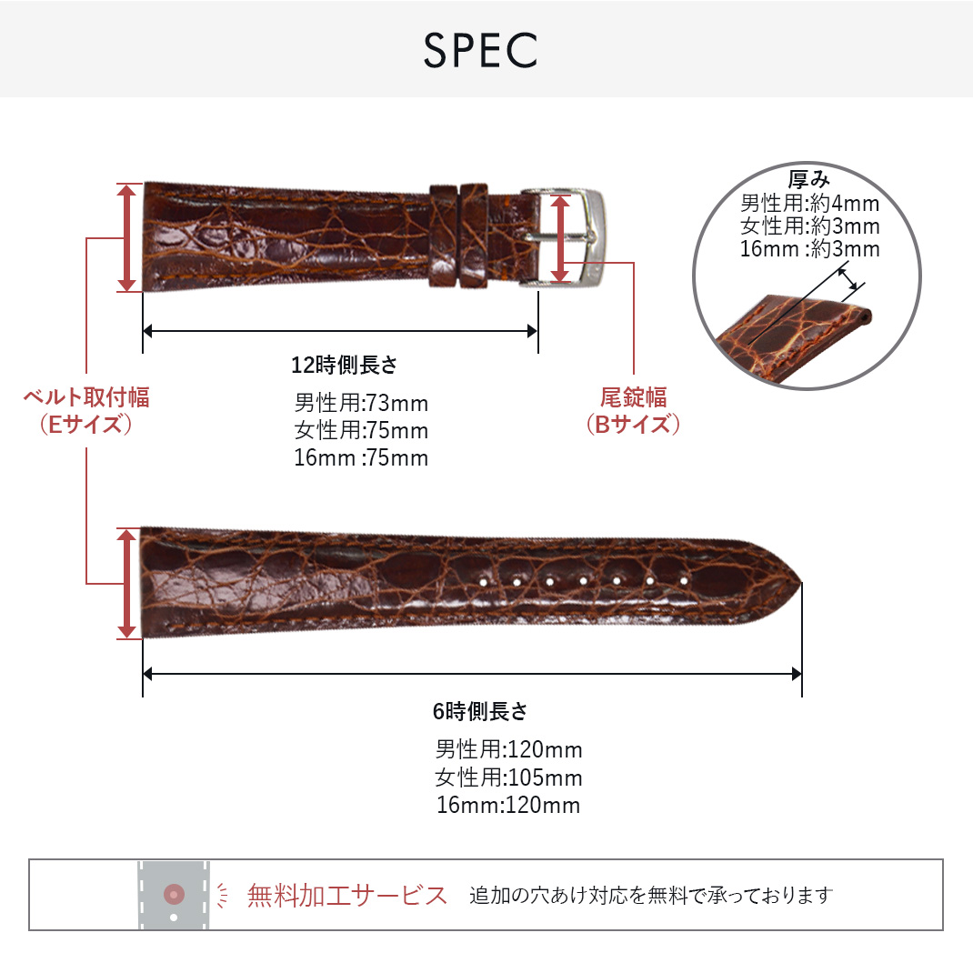 MORELLATOモレラート社クロコダイル腕時計ベルト新品未使用品ラグ幅20mm MORELLATO 腕時計ベルト バンド カーフレザー クロコ型押し 本革