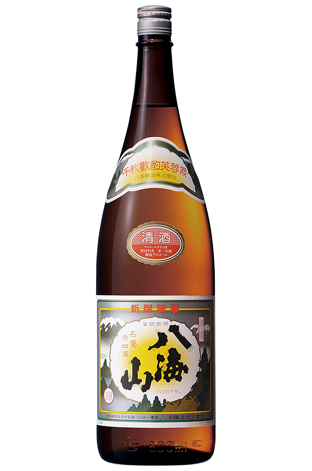 日本酒 地酒 新潟 八海醸造 清酒 八海山 1800ml 1梱包6本まで :0110hakkai-01:日本の酒専門店 地酒屋 萬禄 - 通販 -  Yahoo!ショッピング