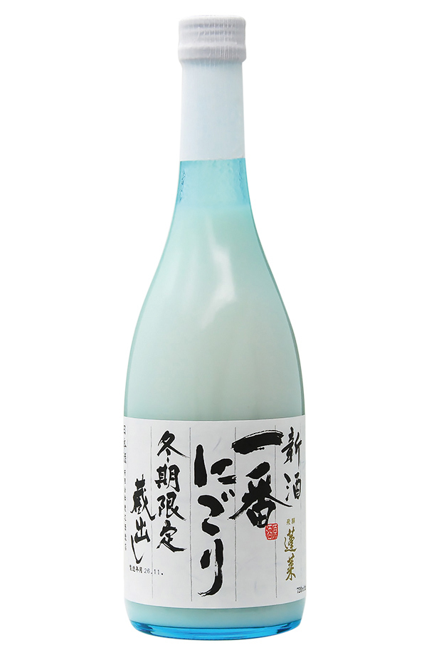 日本酒 地酒 飛騨 蒲酒造 白真弓 とろーりにごり原酒 初物 特濃新酒