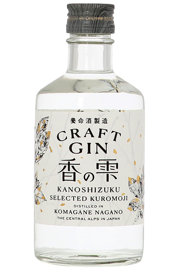 ジン 和スピリッツ 長野 養命酒製造 クラフトジン 香の雫 40度