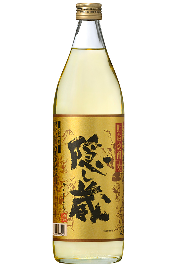 福袋 大丸 900ml 瓶 25度 本格焼酎 濱田酒造 隠し蔵 6本 麦焼酎 1ケース 焼酎