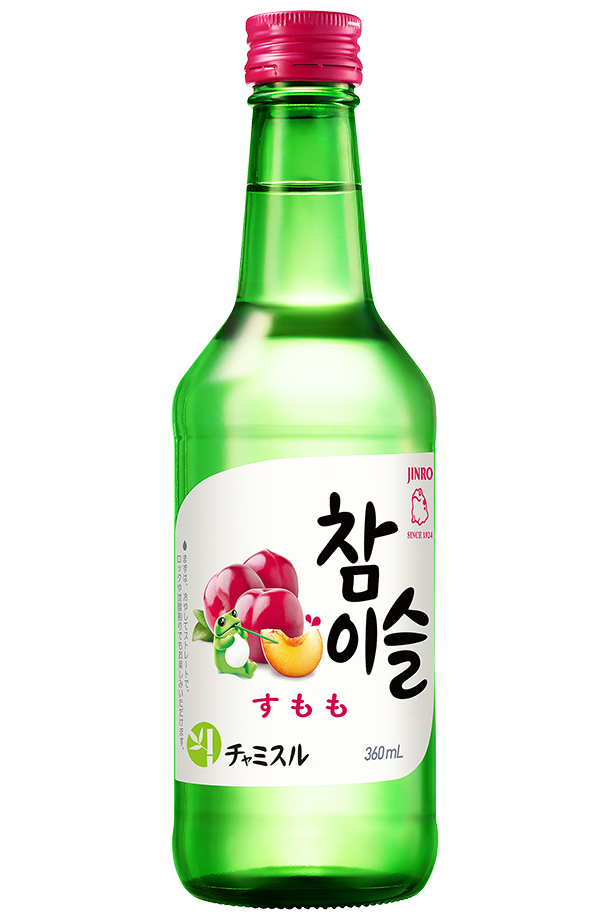 眞露 チャミスル すもも 13度 360ml 瓶 20本 1ケース 甲類焼酎 JINRO 眞露 チャミスル すもも 13度 360ml 瓶 20本 1ケース 甲類