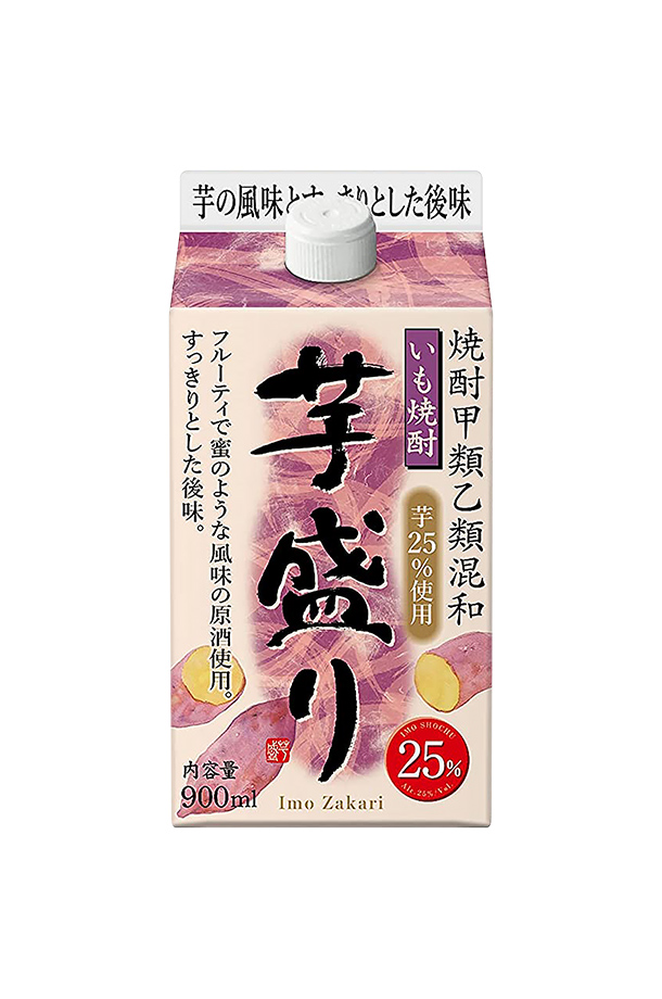 焼酎 芋焼酎 すごいも パック 25度 1.8Lパック×6本 甲乙混和 いも焼酎