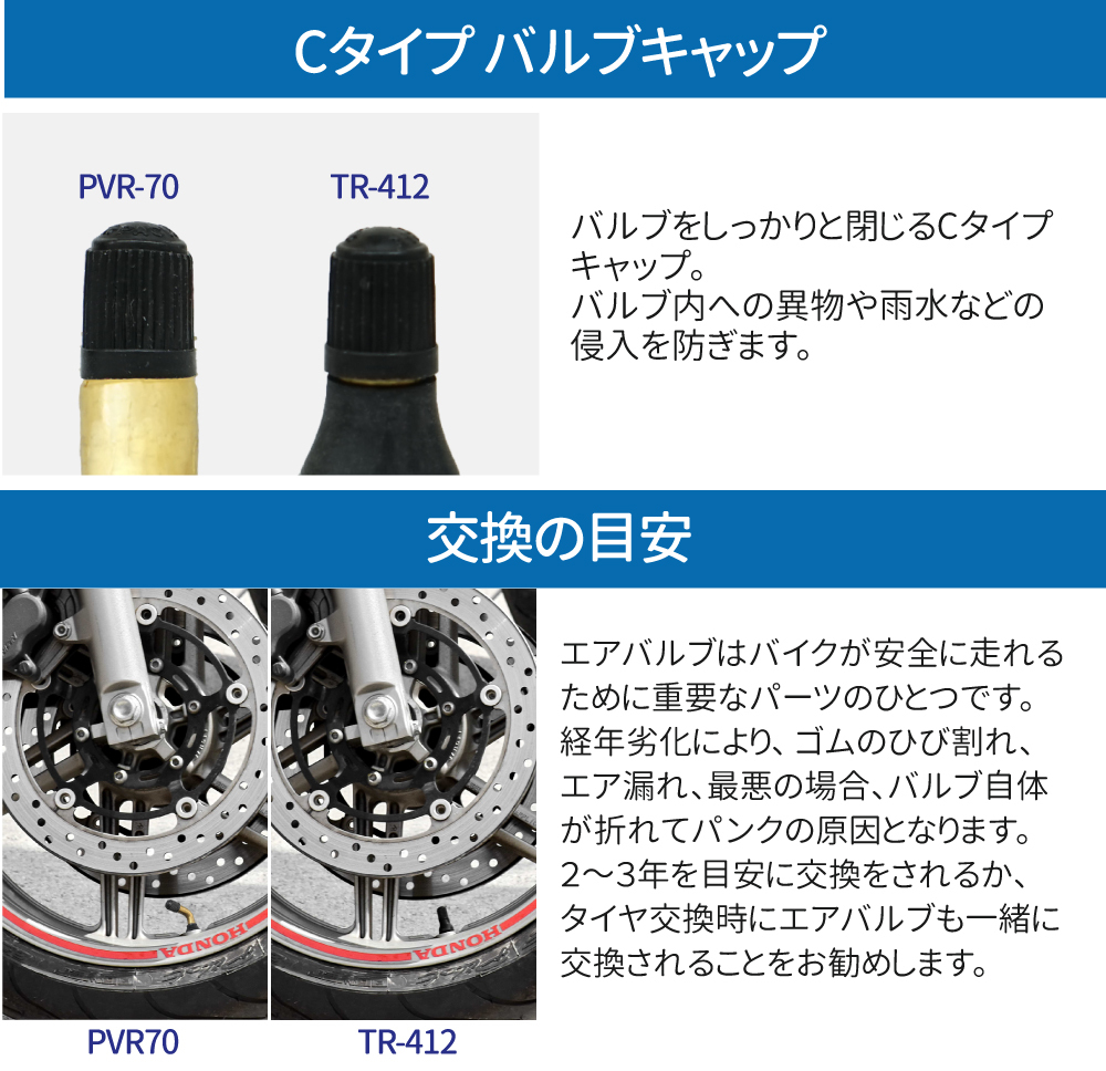 当店一番人気太平洋工業　エアバルブ　TR413 ゴムバルブ3袋(300個)