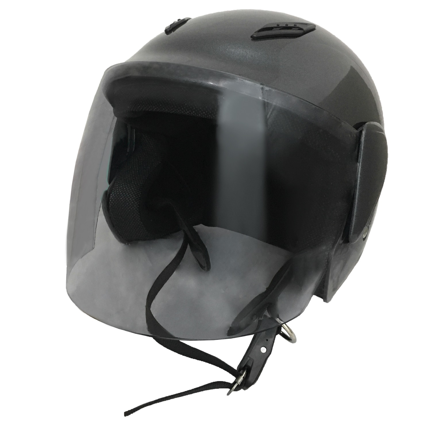 セミジェット ヘルメット フリーサイズ レディース メンズ シールド付き UV加工 ライトスモーク 排気量125cc以下対応 [p7-604] Power7｜manshin｜02