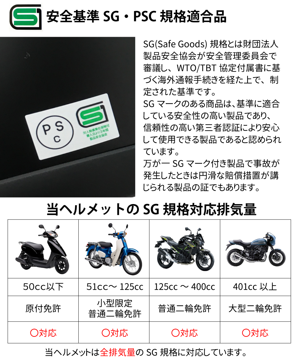 SG・PSC安全規格品