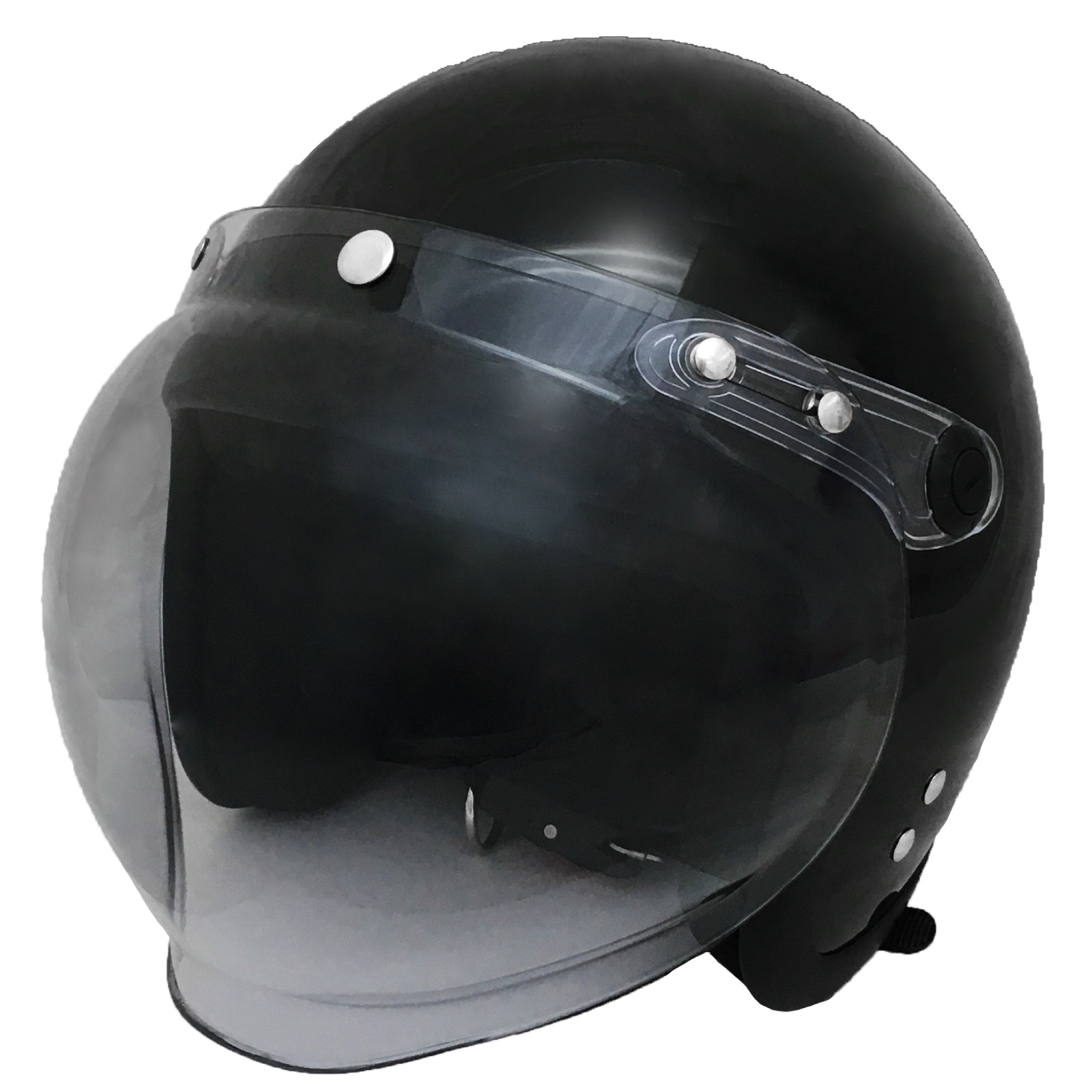 ジェット ヘルメット フリーサイズ 全排気量対応 レディース メンズ シールド付き UV加工 Pow...