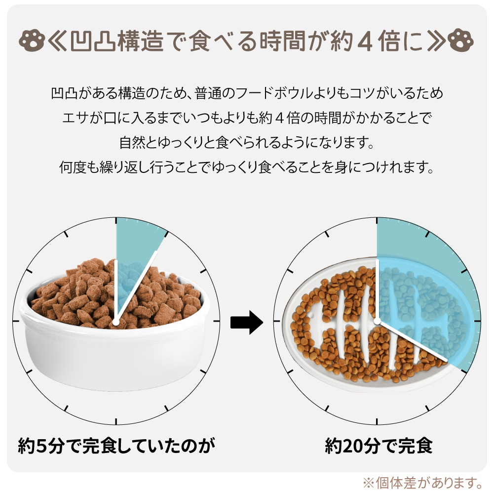 早食い防止ペットフードボールの商品画像