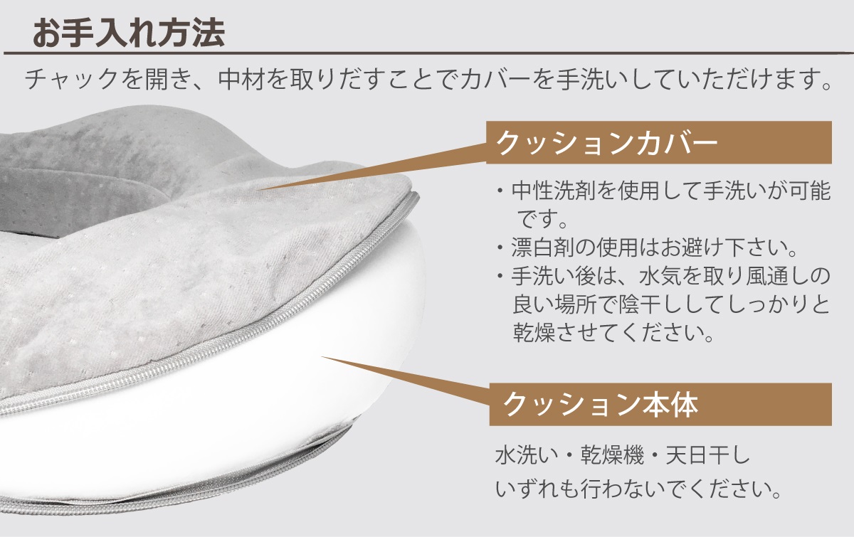 お手入れ簡単 骨盤サポートクッションの画像