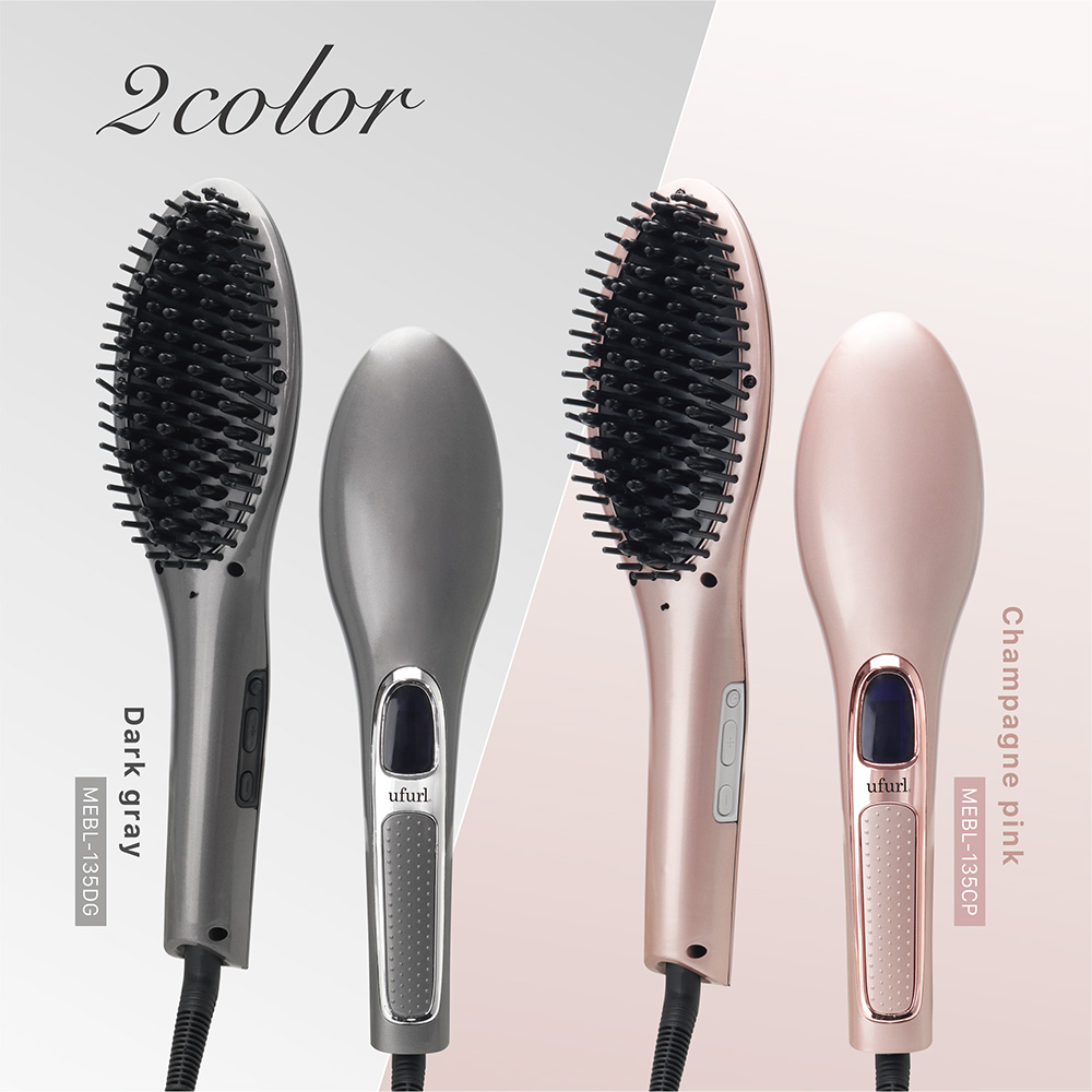 ストレートブラシ ヘアアイロン ブラシ型 ヒートブラシ