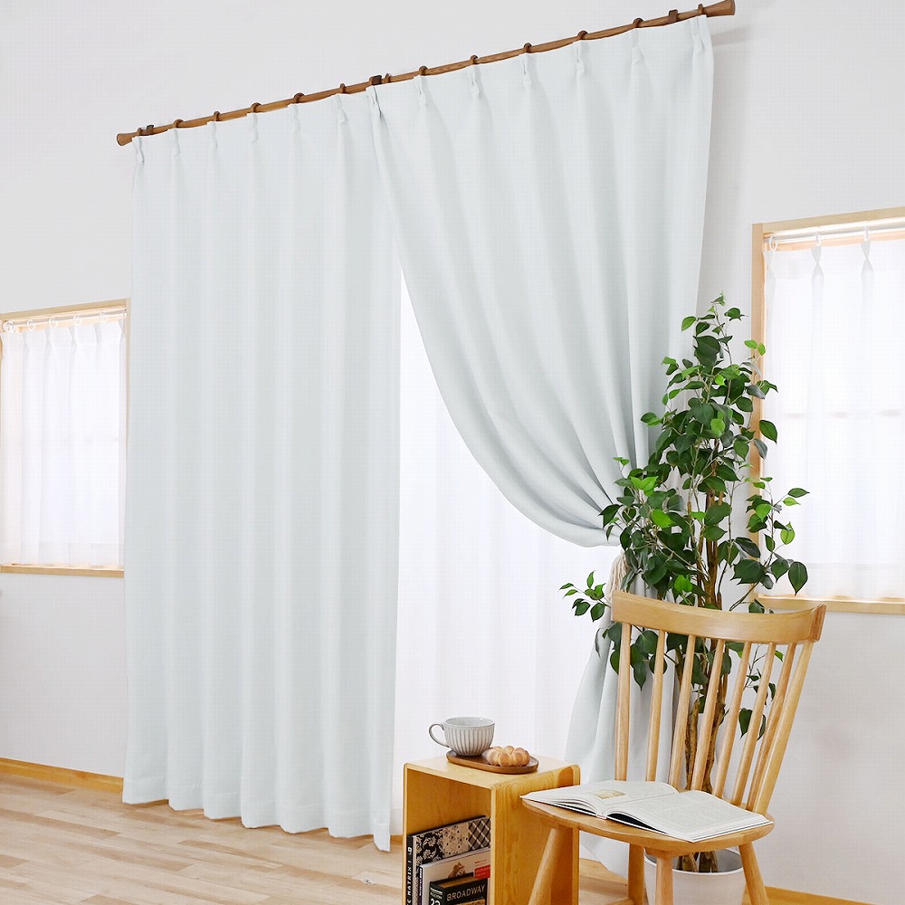 グラッセ-オフホワイト】 満天カーテン 遮光1級 カーテン 遮光カーテン