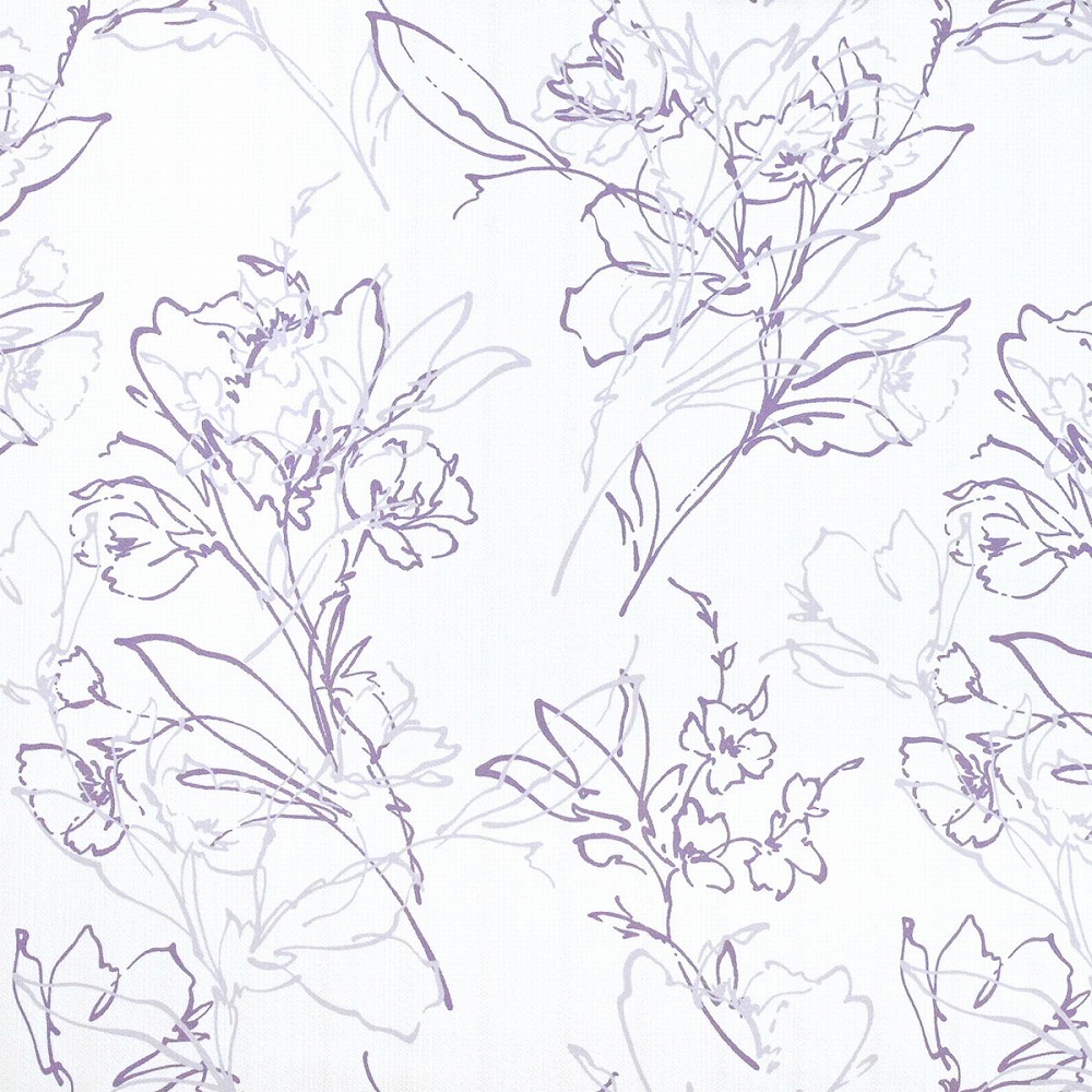 オリーヴレース-パープル】 幅100cm レースカーテン 満天カーテン