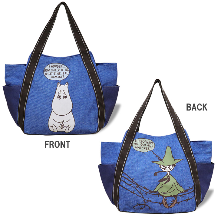 バッグ レディース トートバッグ ムーミン スナフキン バルーンバッグ