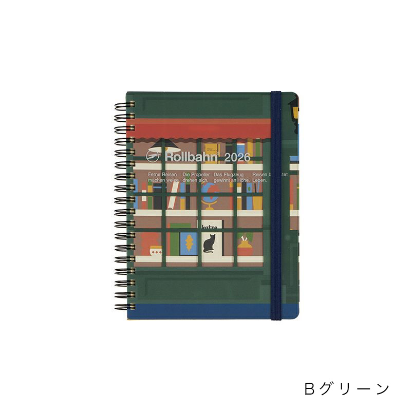 Rollbahn ポイント5倍 2026年版ロルバーンダイアリー カシェ Lサイズ