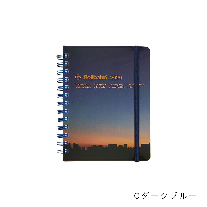 Rollbahn ポイント5倍 2026年版ロルバーンダイアリー カーム Mサイズ