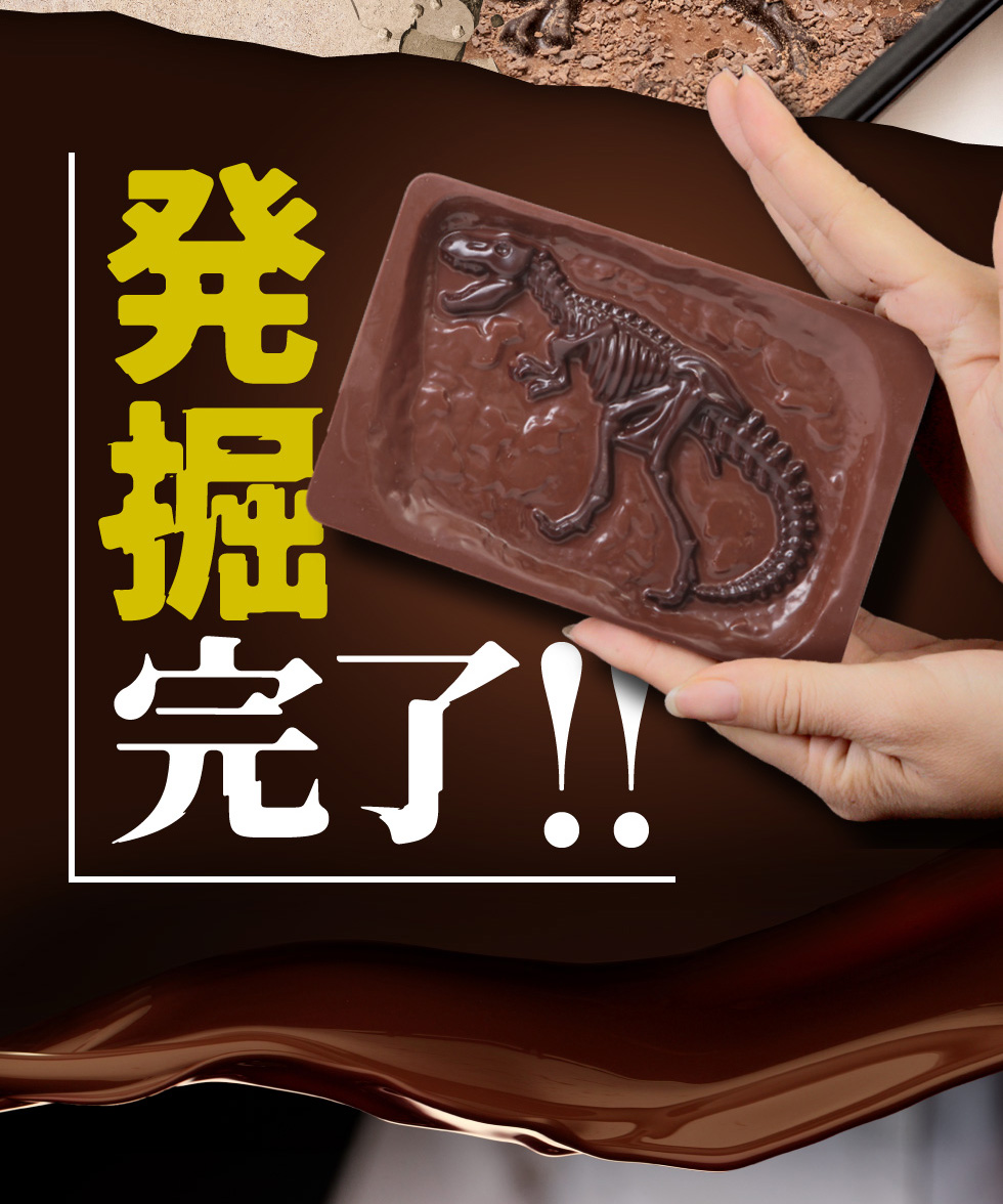 恐竜チョコ ジュラシックショコラ【ディグアップ】チョコレート 子供