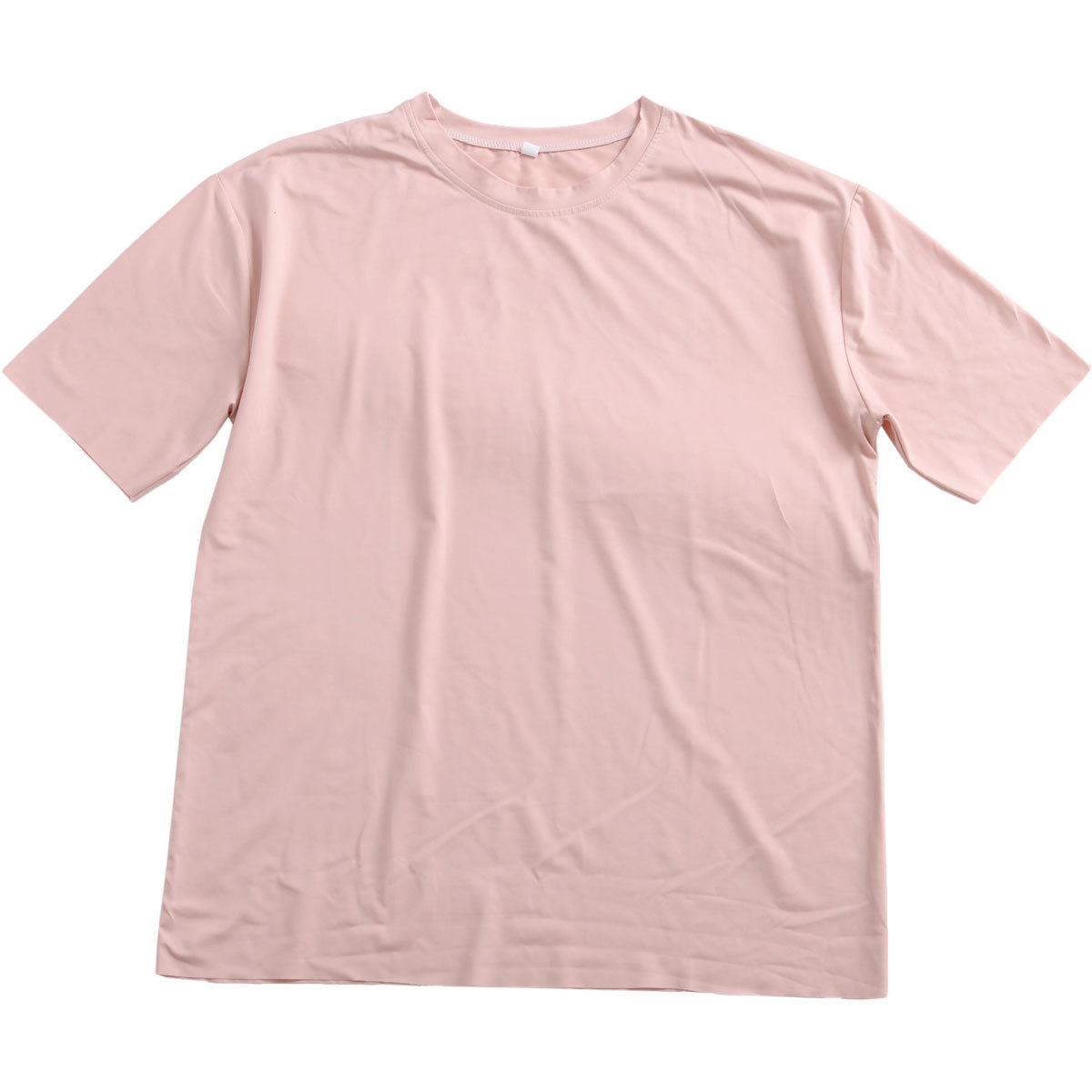 Tシャツ メンズ レディース 半袖 シンプル M LL 3L カットソー ゆったり 大きいサイズ カットフリー 切れる 伸縮 ストレッチ カットオフ  ユニセックス