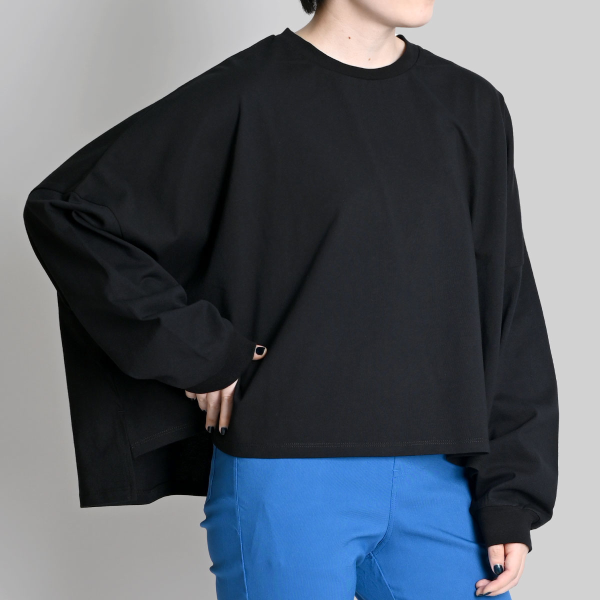 カットソー Tシャツ レディース 大正解シルエット。USAコットンショートプルオーバー 長袖 秋 秋服 冬 冬服 10代 20代 30代 40代 50代 marai カットソー Tシャツ レディース 大正解シルエット。USA