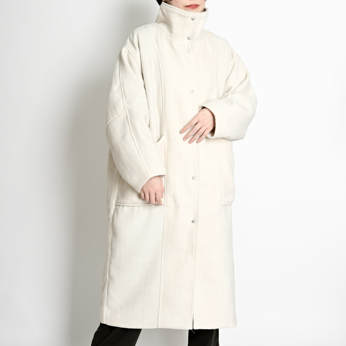 MARTE sahara スタンドカラーコート sahara 2024 AW COLLECTION – MARTE