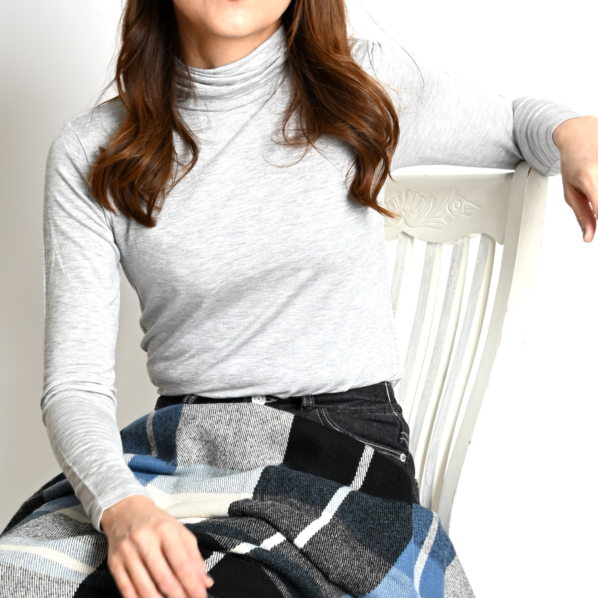 marai インナー レディース 日本製 長袖 タートルネック 着て marai インナー レディース 日本製 長袖 タートルネック 着て