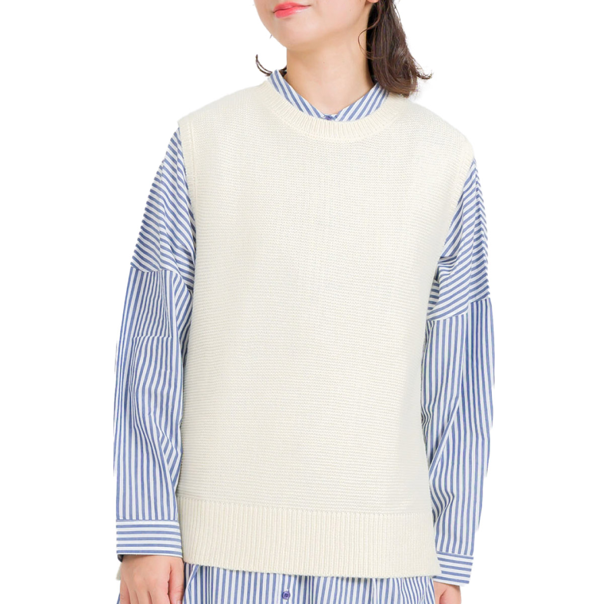 marai（マーライ） ニットベスト レディース ベスト トップス 重ねて