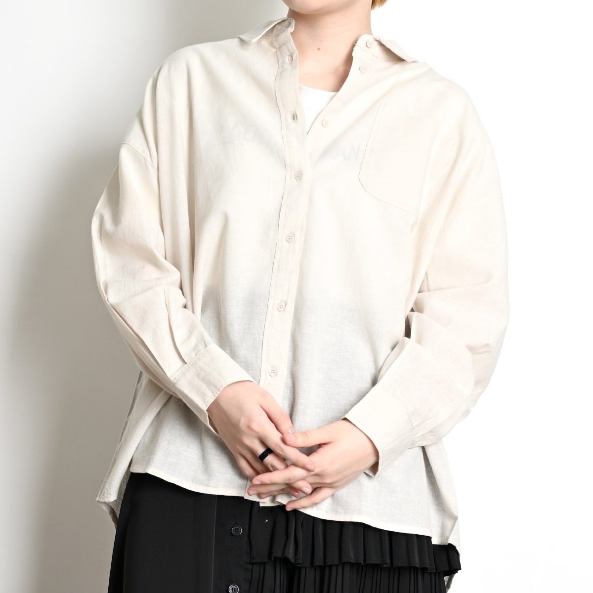 marai（マーライ） シャツ ブラウス レディース 長袖 永遠の