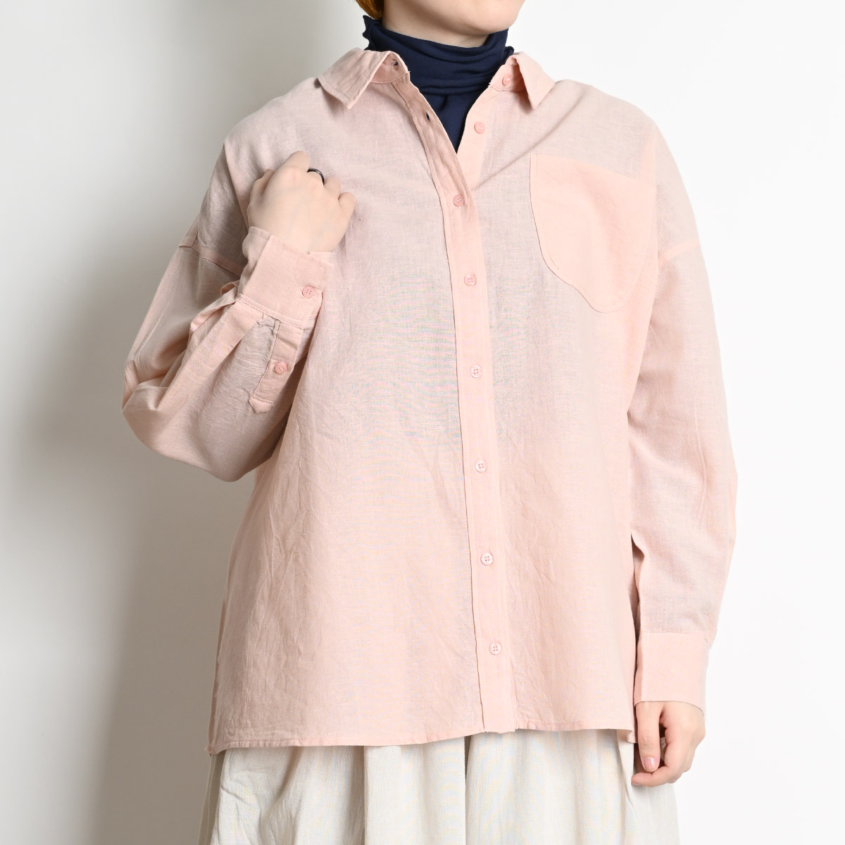 marai（マーライ） シャツ ブラウス レディース 長袖 永遠の 