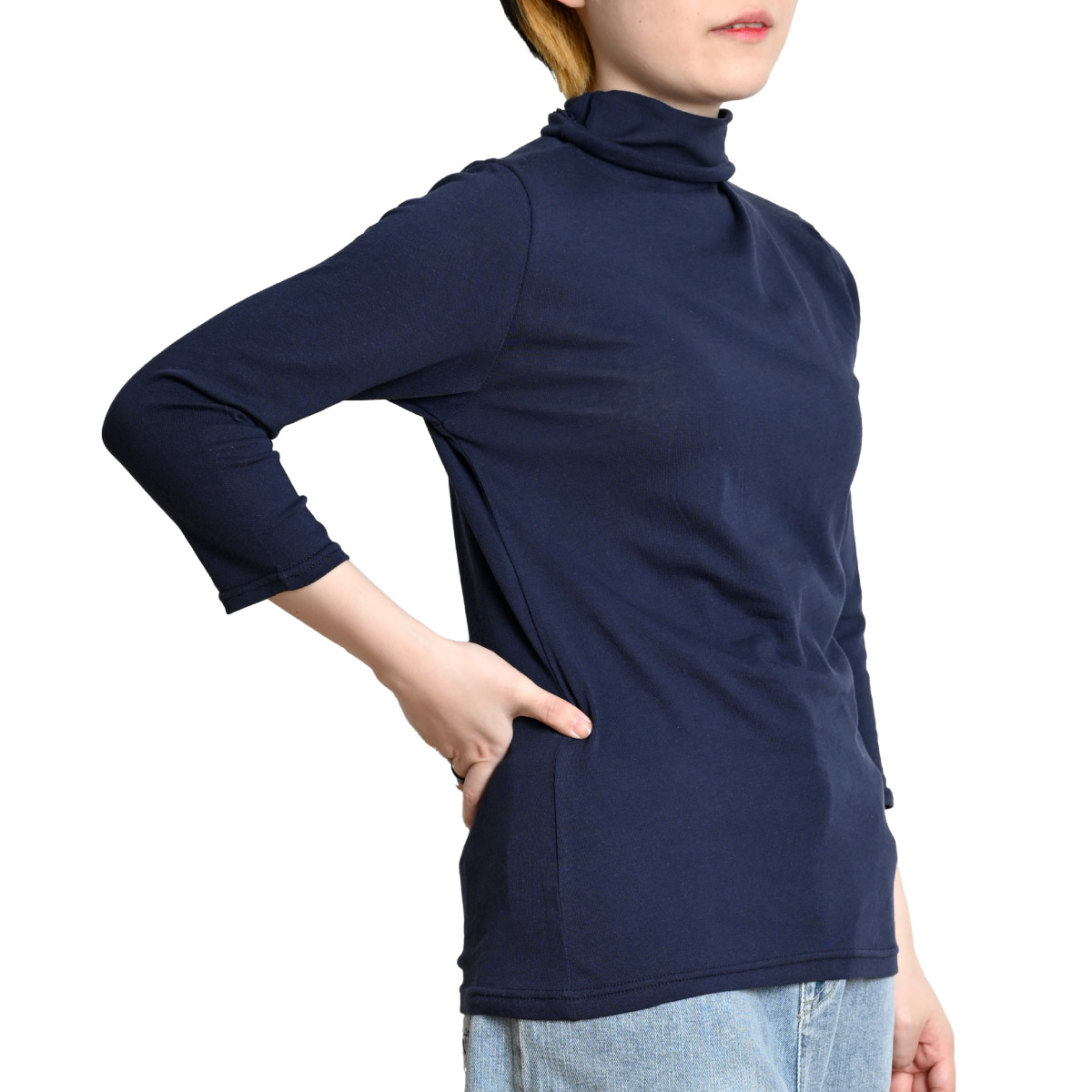 marai UVカット 7分袖 インナー カットソー ささっと対策。着る